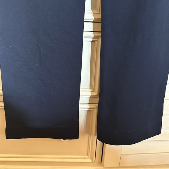 Lysse New York Navy Stretch Light Weight Ponte True Navy Pants Size Small NWT - Picture 8 of 10